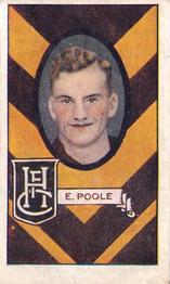 1933 Allen's League Footballers #64 Ted Poole Front
